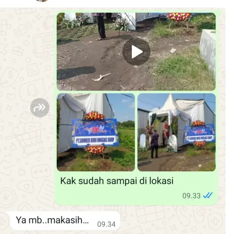 Pengiriman Karangan Bunga Kuwu Kradenan