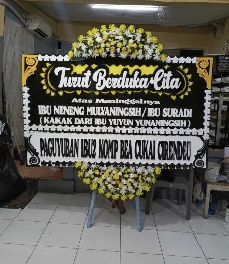 Papan Bunga Duka Kuwu Kradenan